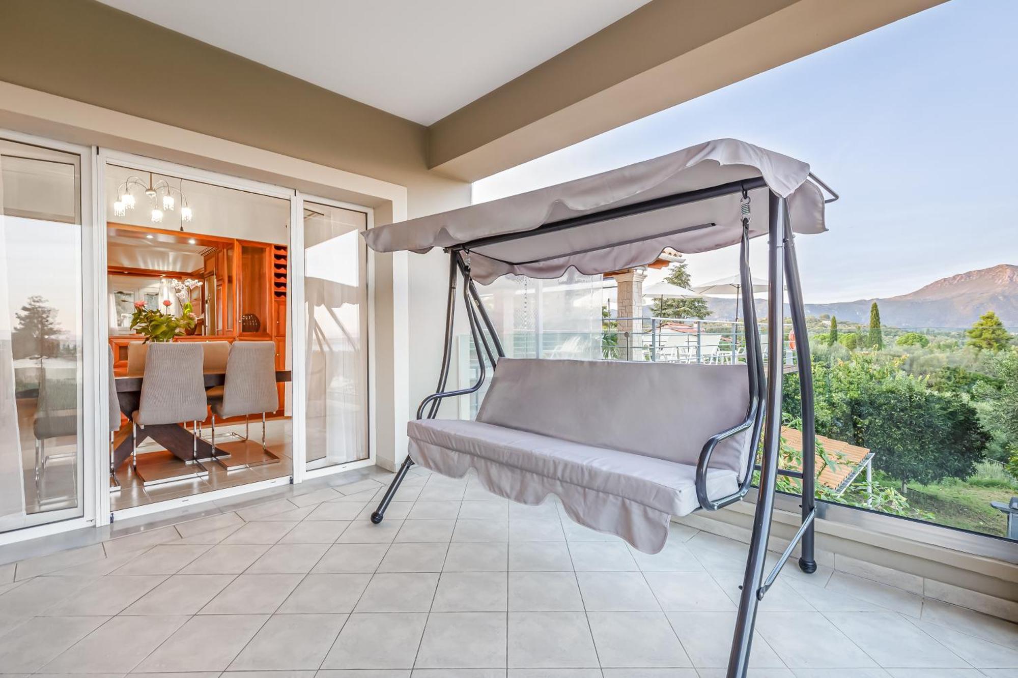 Villa Olivia Corfu - Amazing Sea-View 3 Bedroom Villa With A Pool Gazátika エクステリア 写真