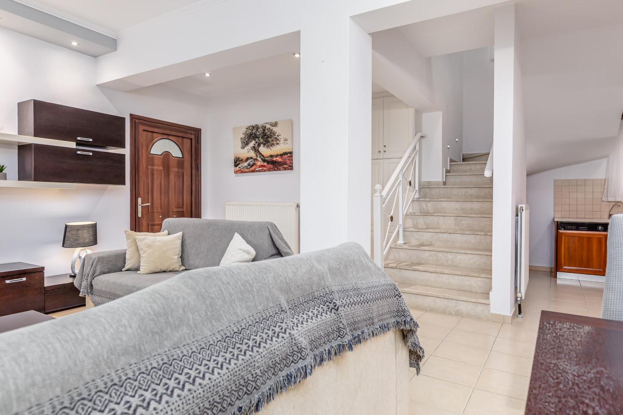 Villa Olivia Corfu - Amazing Sea-View 3 Bedroom Villa With A Pool Gazátika エクステリア 写真
